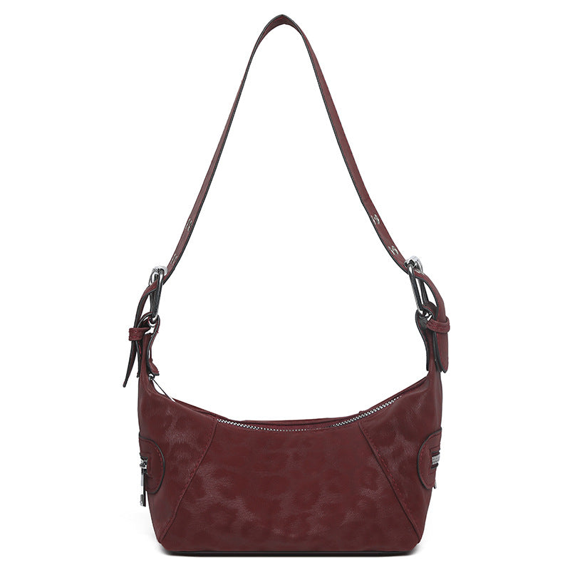 2026new arrivalfashionsatchel bagtrendyeasiest for match shoulder bag armpit bagcasualk-style dumpling bagwork clothing women's bag