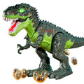 Kids' remote control tyrannosaurus rex electric dinosaur - extra large realistic model - walks, sprays, and lays eggs - perfect birthday gift for boys