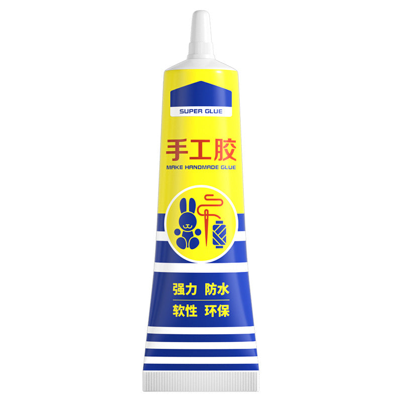 Factory direct sales, soft, transparent waterproof handmade glue, environmentally friendly, non-white and non-hard DIY model glue