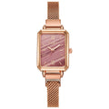 Live broadcast popular douyin sales retro elegant women's watch wholesale watch women's small square watch women's watch small green