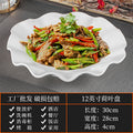 12inch lotus leaf plate