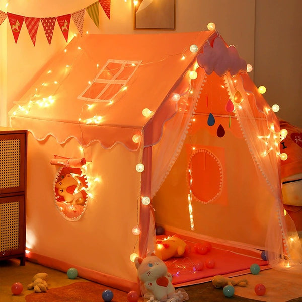 Children's Tent Play House Indoor Extra Large House Princess Castle Baby Toy Cabin Boys and Girls Children's Tent
