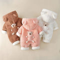 Infant and toddler spring and winter onesies, adorable lamb fleece-lined rompers, stylish and trendy baby outfits for both boys and girls, perfect for going out