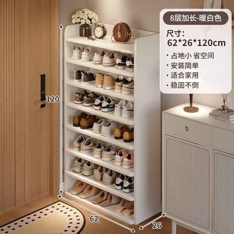 Shoe rack, multi-layer simple small and narrow rental house at the entrance of the home, rental good things 2025 new indoor shoe cabinet