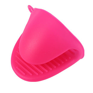 Heat-resistant oven mitts, kitchen utensil clips, silicone non-slip baking oven microwave plate grippers, 43g