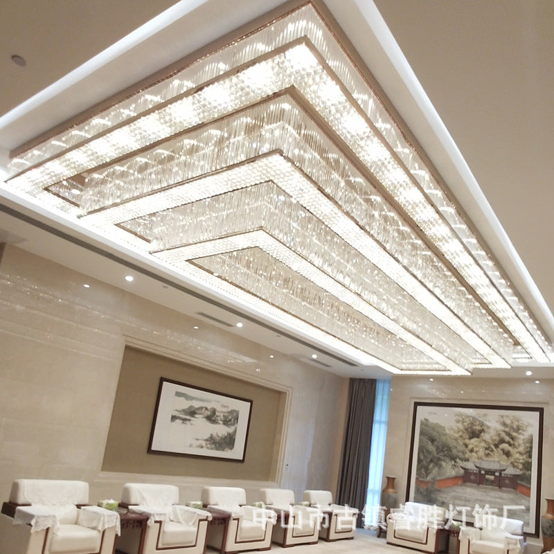 Laitu Customized Lighting Customized Sales Department Art Modeling Chandelier Hotel Clubhouse Banquet Hall Non-standard Engineering Lighting