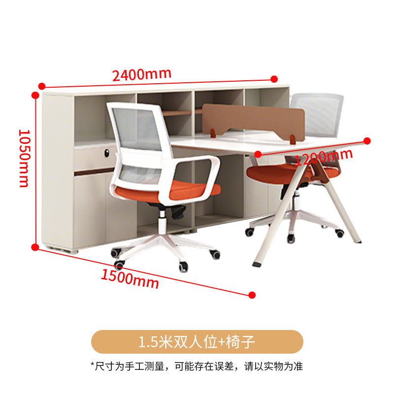Saint li employee desk financial table accounting office desk fashion facing each other staff desk office table and chair combination