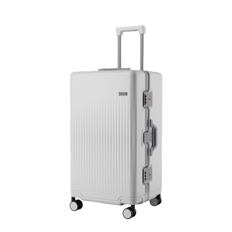 MYBOX suitcase women's new large leather case trolley case men's 28-inch boarding password travel case is strong and durable