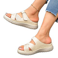 summer new arrival: women's plus-size platform slides for cross-border e-commerce. wholesale available. dropshipping to  and . (price difference: $0.67)