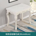 Dining table for home, small apartments, minimalist modern glass and solid wood folding rectangular dining table, european style dining table and chair set