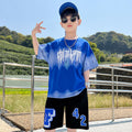 Boys' summer outfit set: new  lightweight summer style for older boys - sporty, cool, and trendy