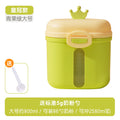 Baby double-layer formula dispenser, portable rice cereal storage container, airtight moisture-proof divided compartment dispenser, baby supplies