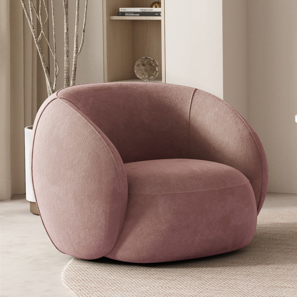 Beauty salon rest area sales department negotiation single sofa round table combination b&b balcony sofa chair living room