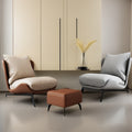 Single sofa recliner italian accessible luxury small apartment living room balcony sofa office master bedroom b&b casual sofa
