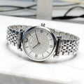 Factory direct: 2026 new women's fashion watch - korean style starry sky steel band quartz watch with full diamond accents - trendy design