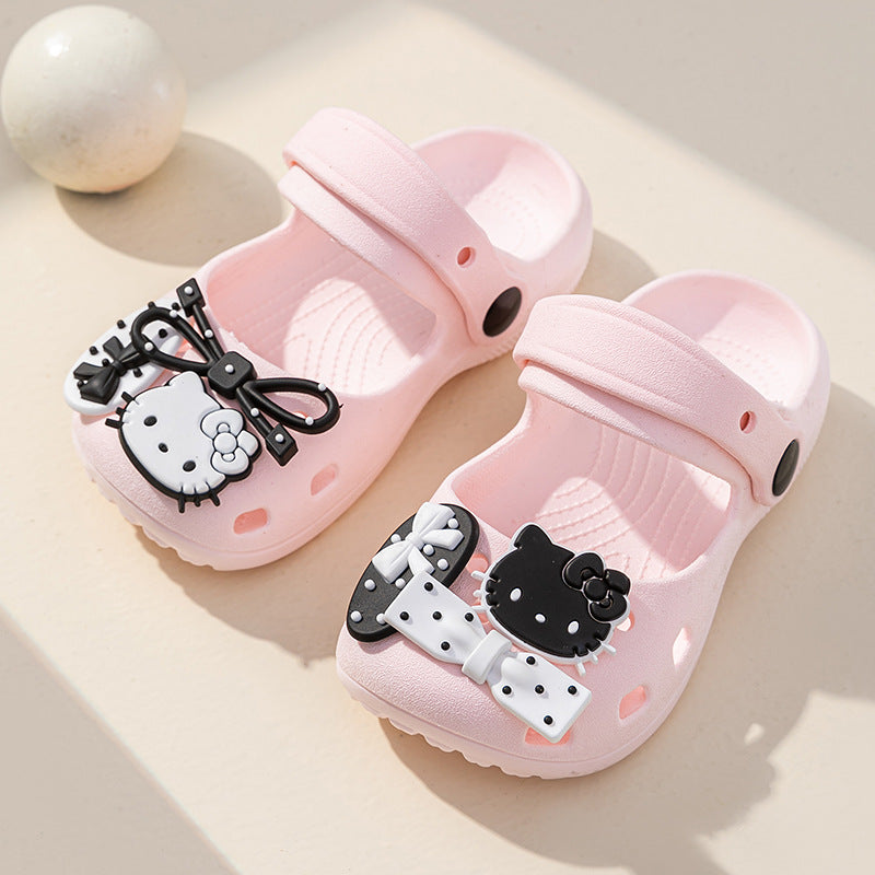 Kids' clogs: summer indoor anti-slip cartoon sandals for girls and boys (toddler to big kid sizes) - perfect for indoor use, outdoor wear, and beach days