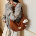 Fall and winter large-capacity bags for women new arrival dumpling bags are popular this year niche style crossbody bags large-capacity shoulder bags