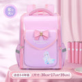 cute, good-looking, large-capacity, burden-reducing girl backpack, spine-protecting, lightweight, kidsren's primary school student schoolbag wholesale