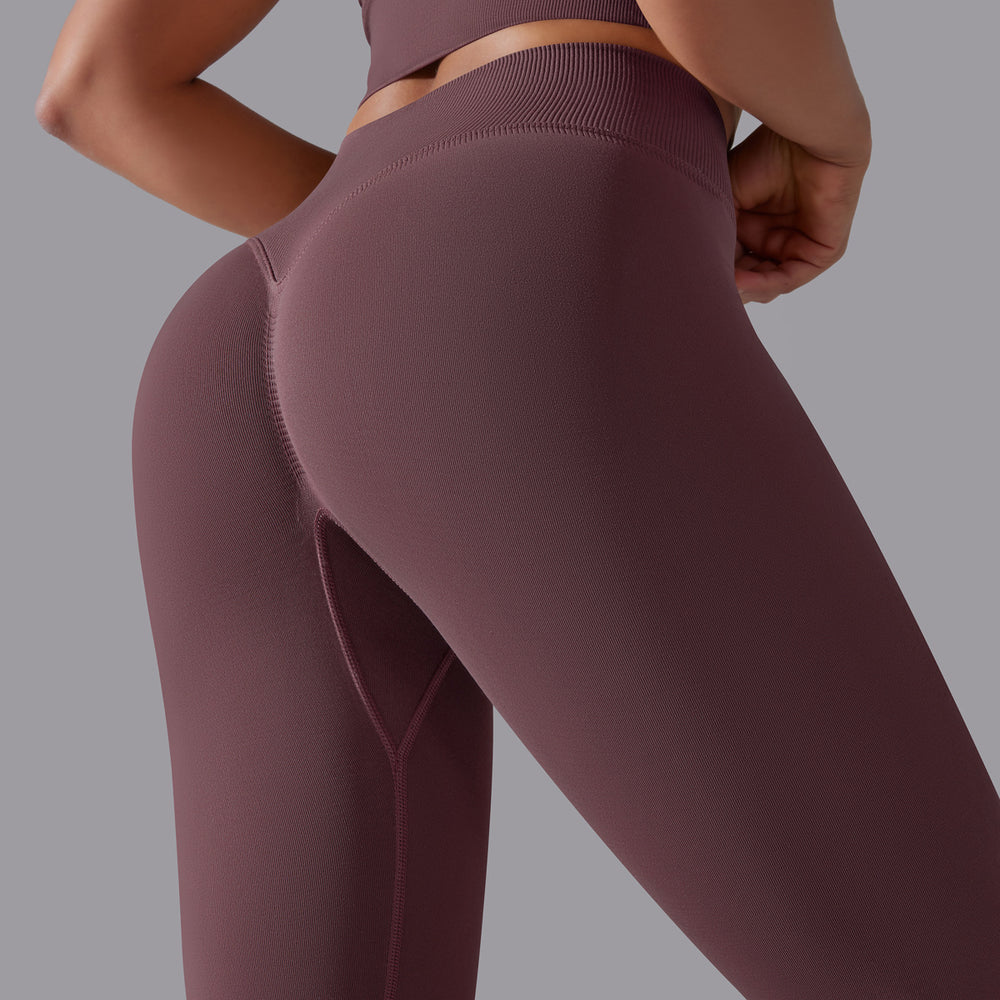 new arrival seamless peach pants high waist hip lifting tight yoga pants quick-drying sports running sweat-absorbent fitness pants