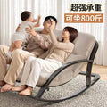 Double rocking chair lunch break chair courtyard balcony for home adult casual lounge chair accessible luxury lazy sofa chair manufacturer personalized