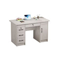 Solid wood eco-friendly desktop computer desk - office desk, small apartment home use, drawer bedroom desk, student table, writing desk