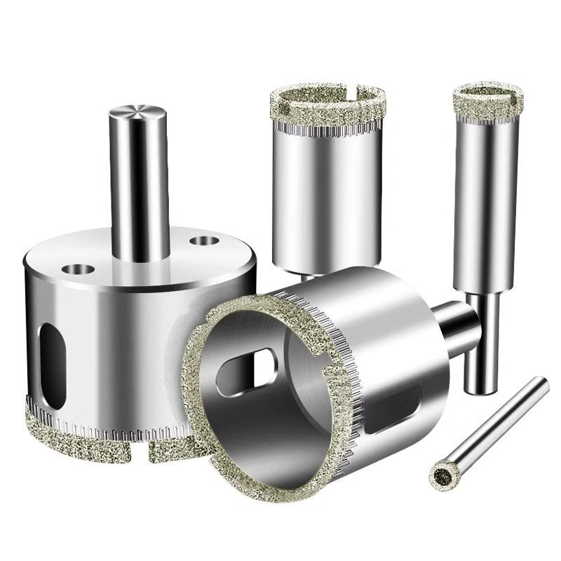 Glass drill bit tile hole opener drilling tile marble turning head drilling round 3_200mm emery drill