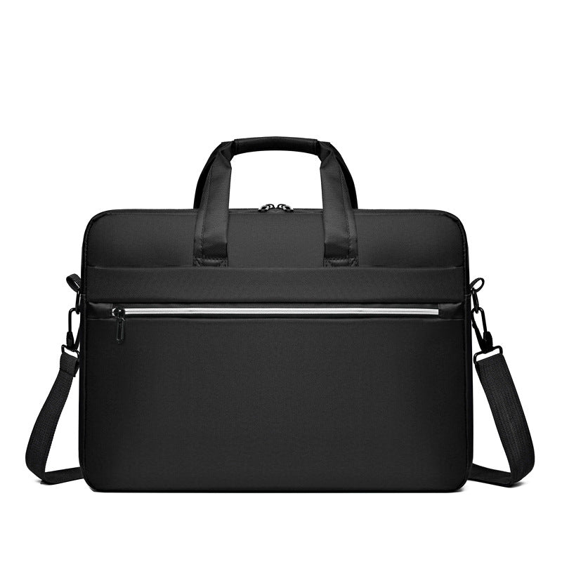 New laptop bag, liner bag, reflective strip, large-capacity compartment, handbag, one-shoulder messenger briefcase, male