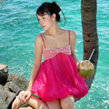 European and american women's clothing  summer new french sweet & spicy sequin bandeau loose camisole chiffon top