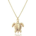 hot-selling marine series turtle necklace niche style design internet celebrity cool sweet temperament easiest for match clavicle chain accessories