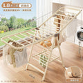 Clothes drying rack floor-standing foldablefor home indoor balcony baby cooling clothes hanger thickened thick clothes drying rack