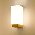 Solid wood bedside wall lamp - modern minimalist nordic style for bedroom, living room, stairway, hallway, hotel corridor