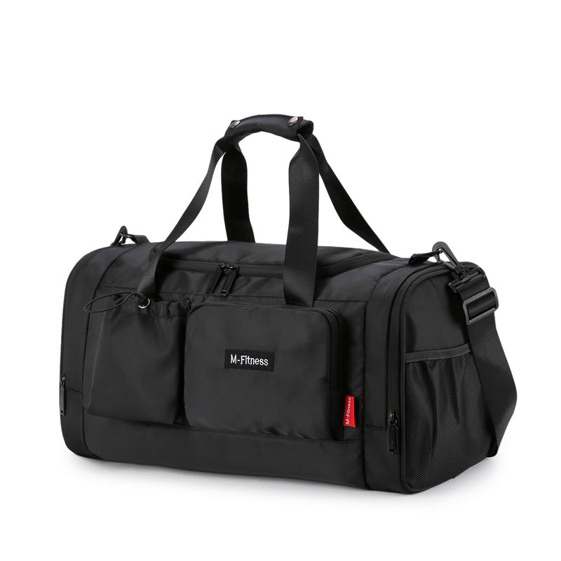 Short business trip portable travel bag large capacity travel bag dry and wet separation sports fitness bag independent shoe compartment bag