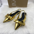 Za's 2025 new women's shoes: low heel, elegant, socialite style, closed-toe, low-cut pumps with back strap