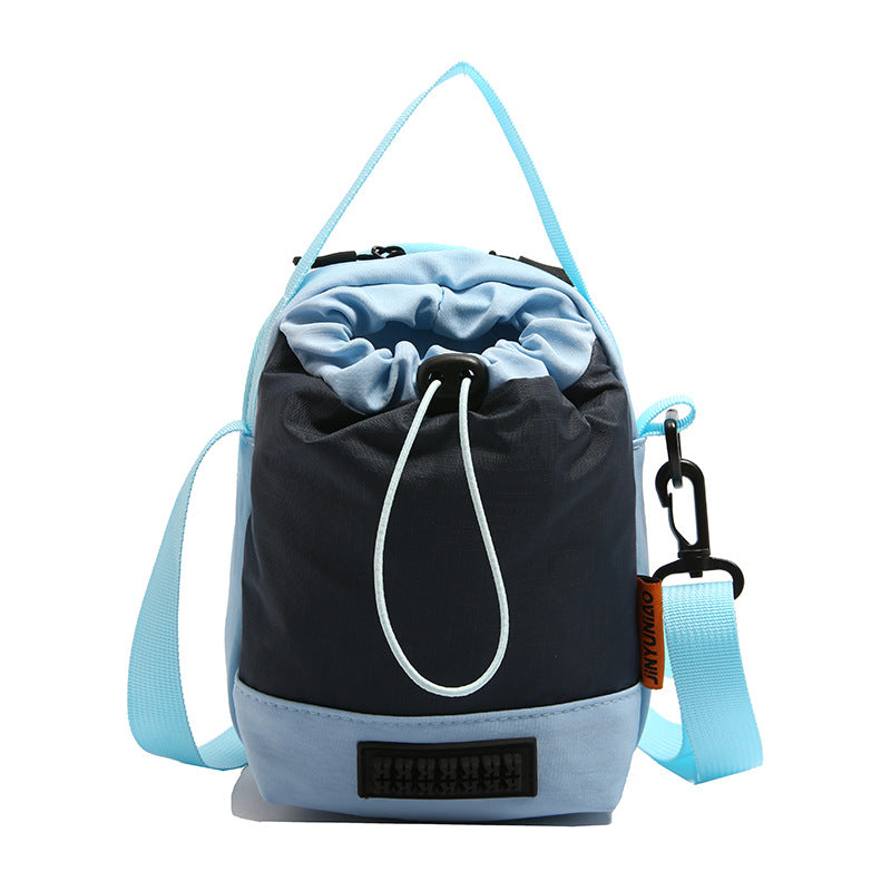 Pump with kettle bag 2025 Korean version solid color shoulder bag multi-function light commuter mobile phone bag casual messenger bag women