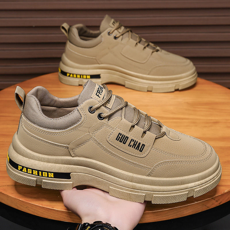 Boots men's shoes springwaterproofnon-slip sports casual construction site work low-cut workwear abrasion resistant labor protection shoes