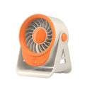 2026 new mini desktop fan - usb rechargeable smart digital display circulation fan - high-speed, powerful desktop fan