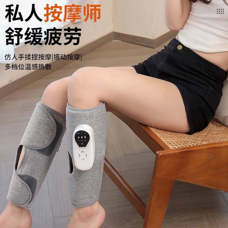 leg massager - multifunctional electric air compression leg shaper with constant temperature hot compress and air pressure calf massager