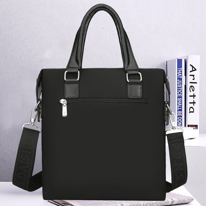 Bonnis Kangaroo Men's Handbag Casual Business Large Capacity Vertical Oxford Cloth Oblique Span Shoulder Bag Wholesale