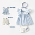Luoding  summer children's suit package labor and materials directional development find factory fashion style oem oem production of children's clothing