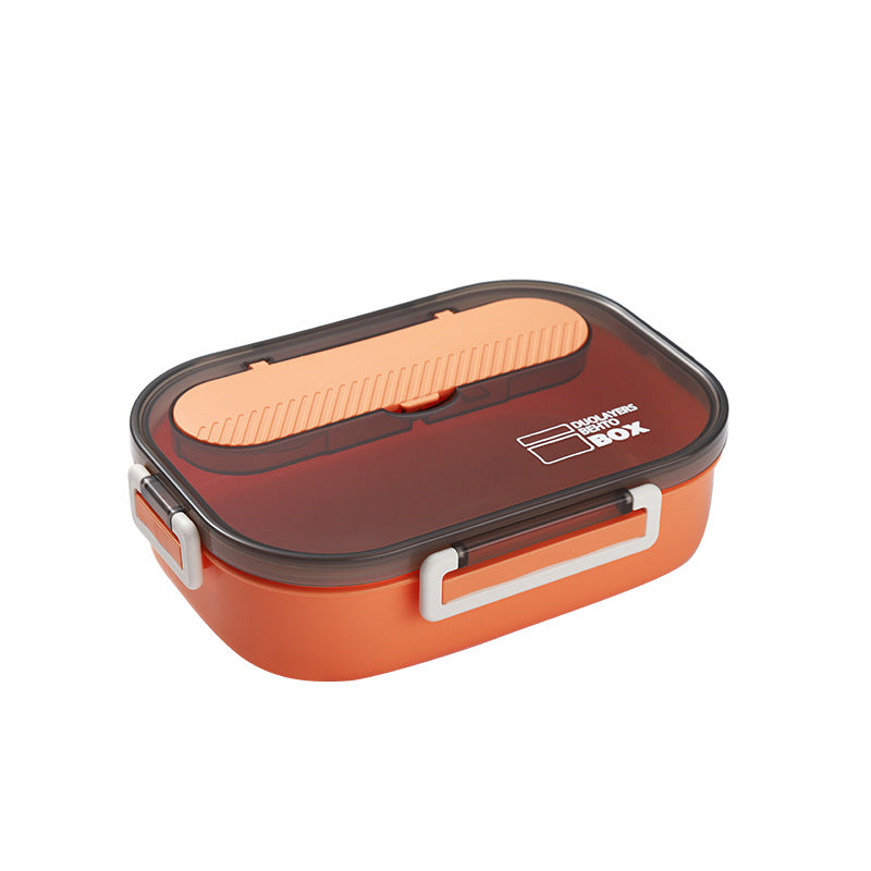 Sealed insulated lunch box for students and office workers, portable compartmentalized lunch box, large capacity 304 stainless steel with soup bowl