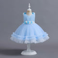New arrival: children's formal dress - tulle cake skirt princess dress for girls, perfect for flower girls and first birthday celebrations