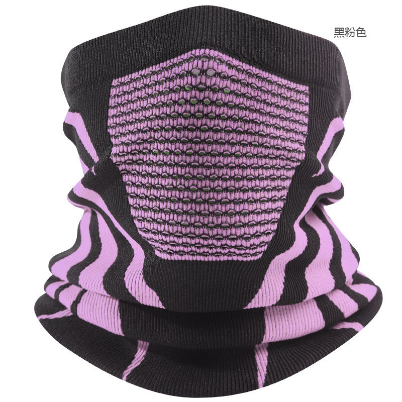Winter warm windproof face mask cycling face cover neck gaiter skiing cold weather outdoor sports hiking ear protection neck warmer gear