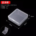 Transparent parts box electronic components clear thickened plastic storage small screws accessories durable tool organizer