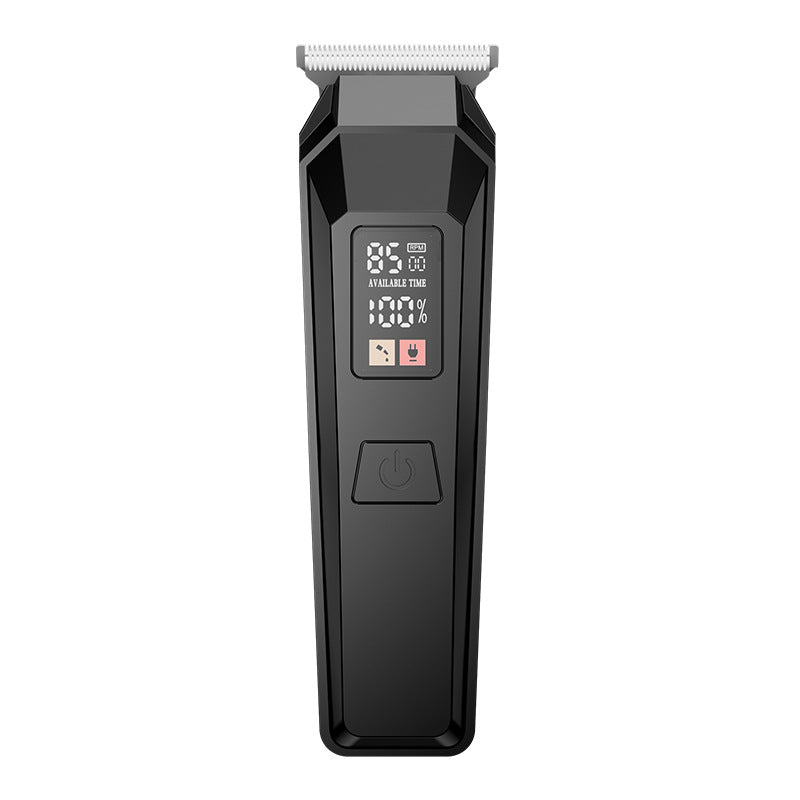 exclusive men's hair clipper, digital display electric hair trimmer, home-use electric hair cutting machine, high-power professional salon clipper