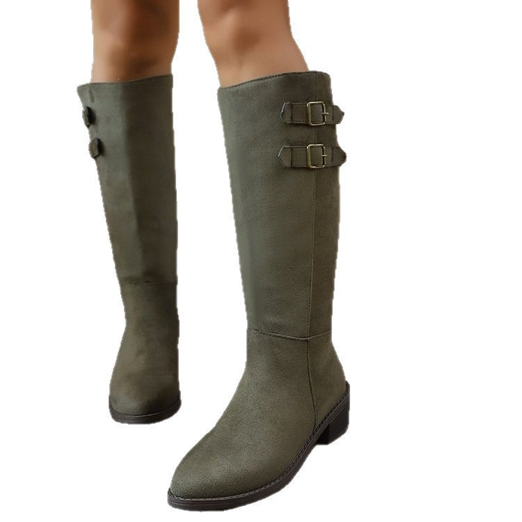 pointed toe wedge heel  fall and winter new arrival boots for women heightening trouser boots fall and winter new arrival over-the-knee boots