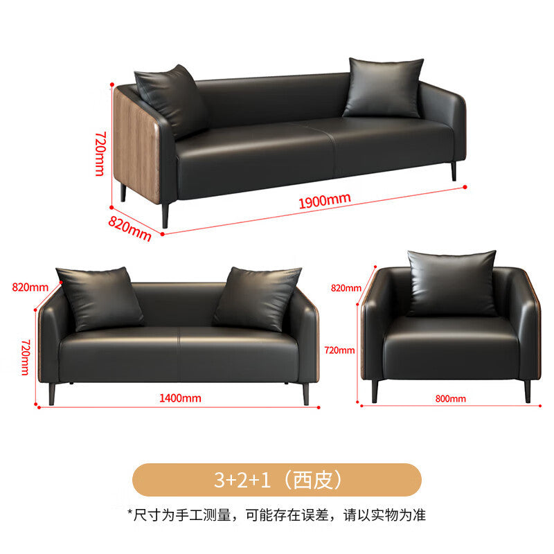 Saint-li office sofa reception lounge set - ideal for small spaces