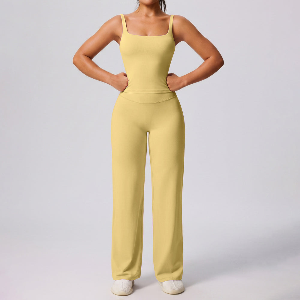 new arrival fitness clothing suit women's hip lifting slimming look sportswear two-piece setoutwear running yoga clothing suit