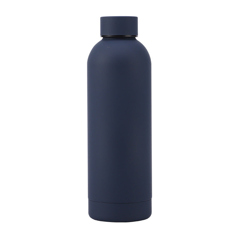 new arrival 304 stainless steel thermos cup large capacity double-layer vacuum small mouth bottle portable car sports water cup