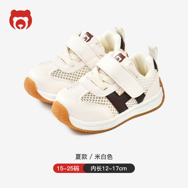 Baby sandals boys summer toddler shoes 0-1-2 years old infant anti-slip soft sole mesh shoes functional shoes for girls
