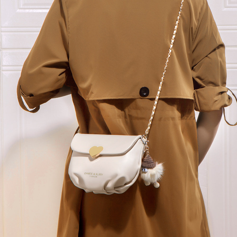 Women's bag 2025 new autumn/winter niche cloud bag versatile shoulder & crossbody bag ladies chain bag